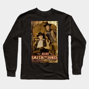 Alias Smith And Jones Cult TV Fan Art Design Long Sleeve T-Shirt